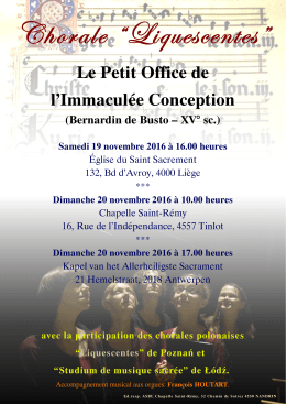 Affiche - Liquescentes