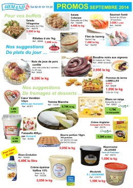 3,95€ le kg