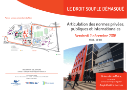 Programme  - SFDI | Société française pour le droit international