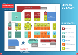 le plan du salon - Ministère du Travail, de l`Emploi, de la Formation