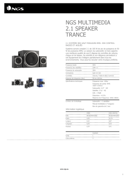 T&eacute;l&eacute;charger la fiche technique