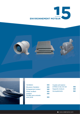 environnement moteur - Vidal Diffusion Marine