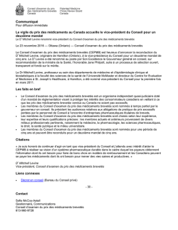 Version PDF , 46 ko - Centre des nouvelles du Canada