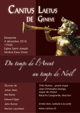 Du temps de l ʻAvent au temps de Noël