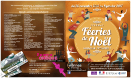 Féeries de Noël 2016 - Programme complet