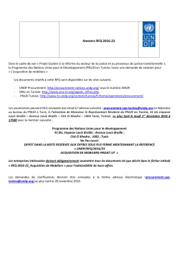 annonce rfq 2016-23