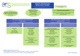 l`organigramme de la DD d`Indre-et-Loire