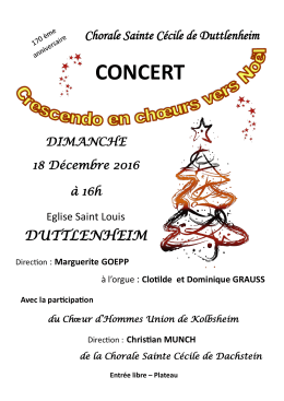 concert - Duttlenheim
