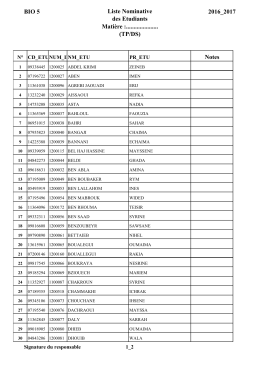 BIO5 - INSAT