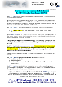 LA GESTION DU TEMPS DE TRAVAIL