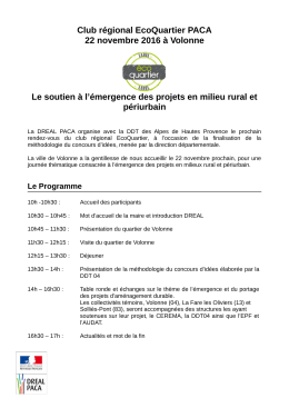 20161122 club ecoquartier programme