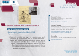 Granet amateur et collectionneur