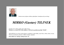 MIRKO (Gustav) TILINEK