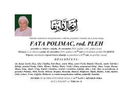 FATA POLIMAC, rođ. PLEH