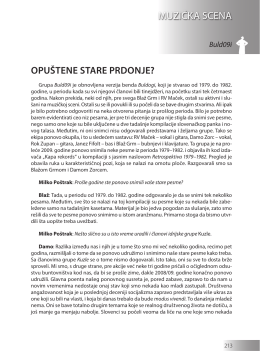 Buld09i: OPUŠTENE STARE PRDONJE?