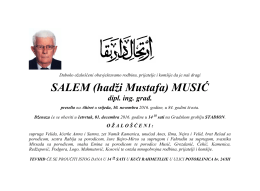 SALEM (hadži Mustafa) MUSIĆ