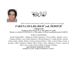 faketa (suljo) bilić