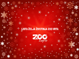 lista želja životinja zoo vrta