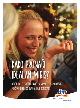 Kako pronaći idealan miris? - dm drogerie markt Bosna i Hercegovina