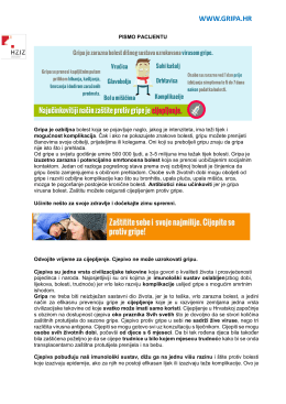 Poštovani roditelji - Specijalistička ordinacija obiteljske medicine