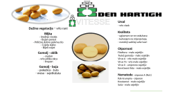 Katalog sjemenskih krompira DEN HARTIG