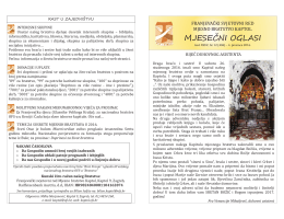mjesečni oglasi - ofs kaptol