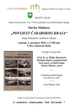 povijest čabarskog kraja