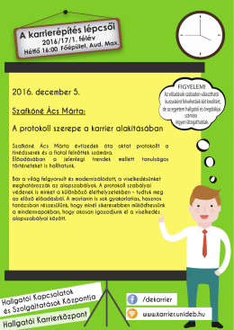 A karrier&eacute;p&iacute;t&eacute;s l&eacute;pcsői