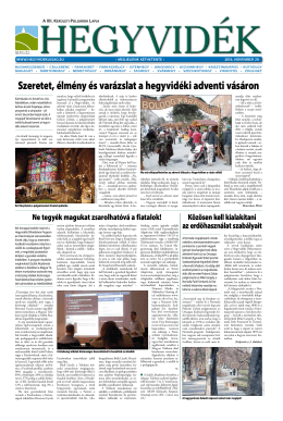 Hegyvid&eacute;k 2016. november 29.