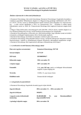 K2017/48 sorozat, jegyezhető: 2016.11.21