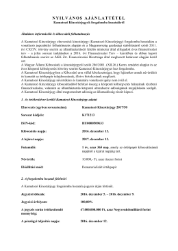 K2017/50 sorozat, jegyezhető: 2016.12.05