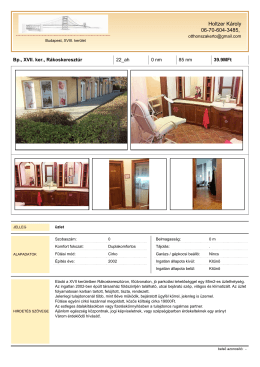 Bp., XVII. ker., R&aacute;koskereszt&uacute;r