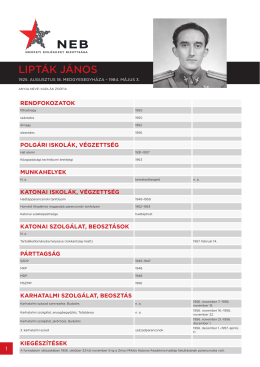 LIPTÁK JÁNOS