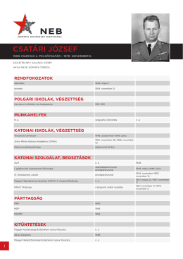 CSAT&Aacute;RI J&Oacute;ZSEF