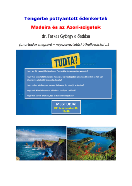 Előadás összefoglalója