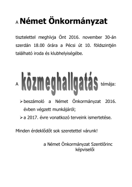 A N&eacute;met &Ouml;nkorm&aacute;nyzat