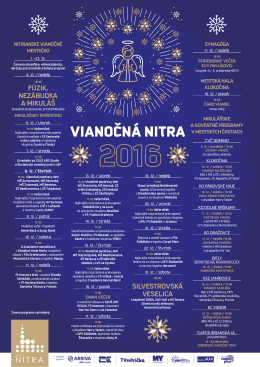 Vianočná Nitra 2016