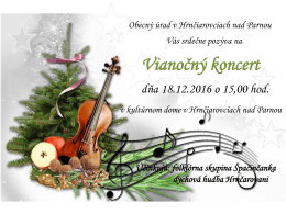 Vianočný koncert