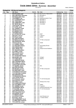 6 km - Sportsoft Timing