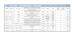 12월5일 13:00 Ph.D Zoo, Hanah Standardization as a