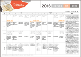 2003년 1분기 업종별 이벤트/이슈 점검 Table