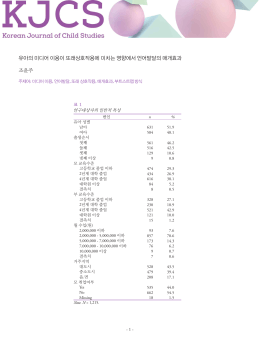 유아의 미디어 이용이 또래상호작용에 미치는 영향에서 언어발달의