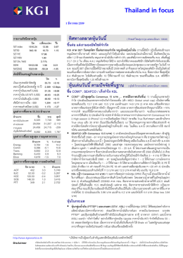 Thailand in focus