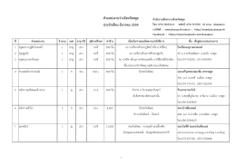 ตาแหน่งงานว่างจังหวัดสตูล ประจาเดือน ธันวาคม 2559