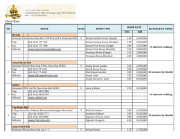 Hotel Rate