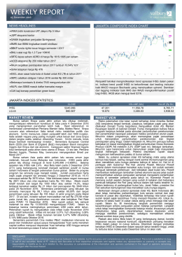 weekly report - Valbury Research Department