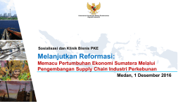 Melanjutkan Reformasi - Kementerian Koordinator Bidang