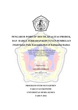 - Repositori Universitas Muria Kudus