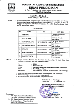 Dinas Pendidikan Kabupaten Probolinggo