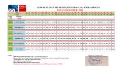 desember : jadwal siaran berjaringan 2016